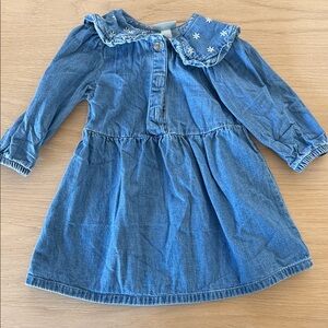 Cat & Jack denim dress GUC 2T